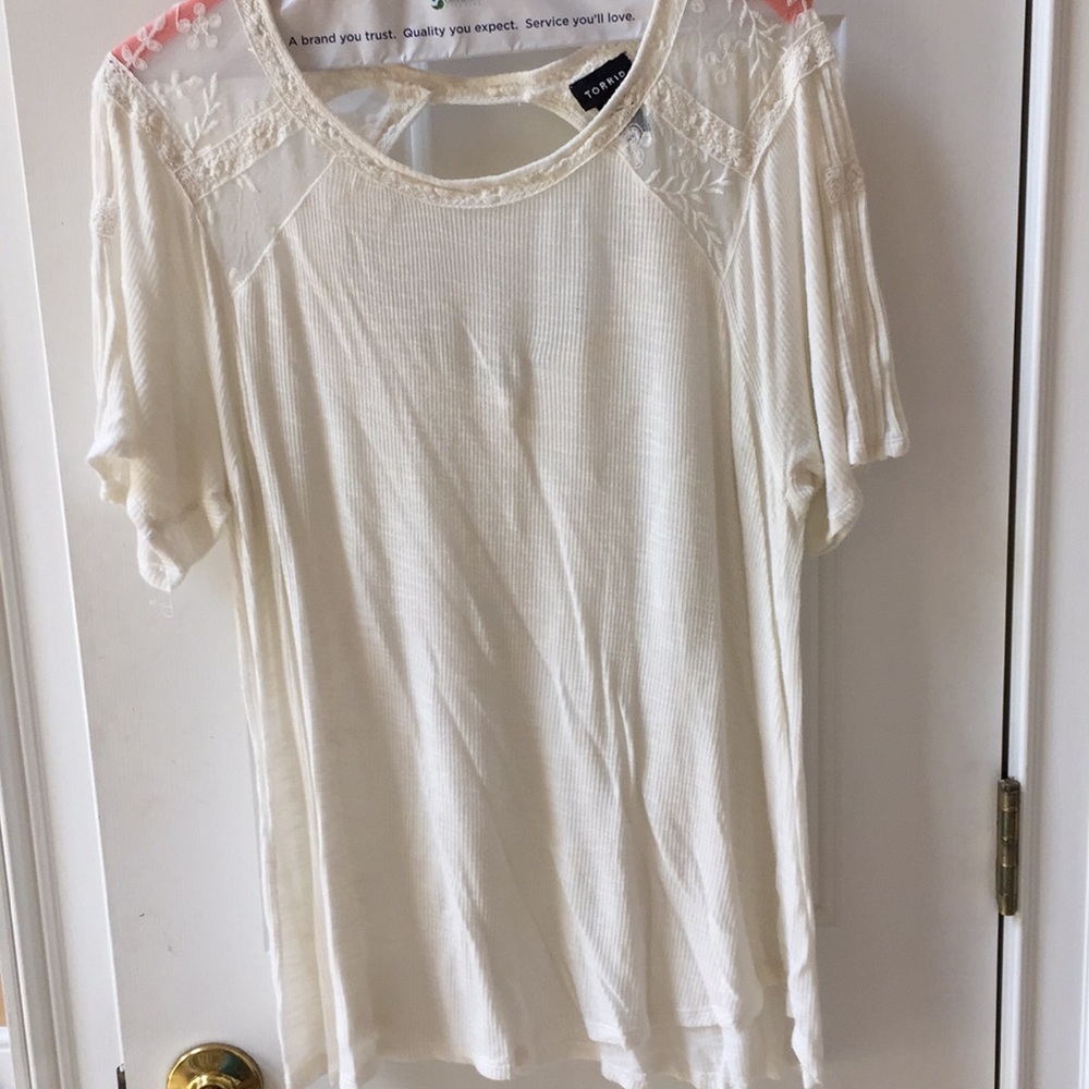 Torrid soft rayon romantic Open back/Lightweight